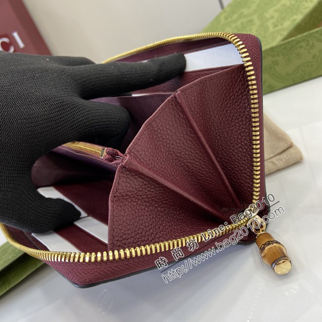 Gucci專櫃古馳最新款Marmont系列長夾全皮男女款長錢包 jh2461型號：739499